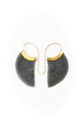 Pendientes Sabit negro