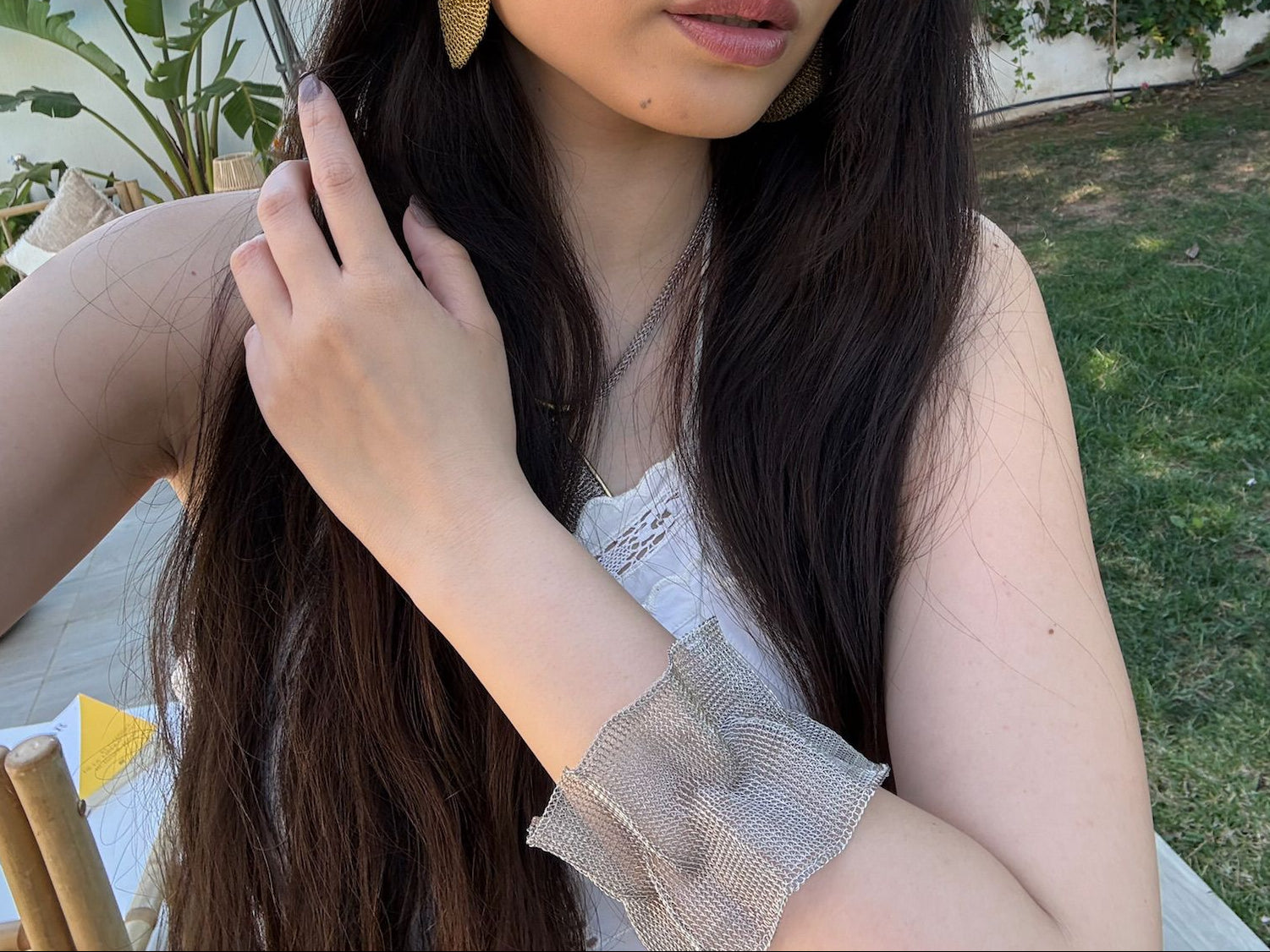 Brazalete Tana plata